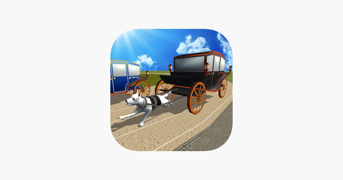 Games like Dog Cart Race : sled dog race by driving  wagons