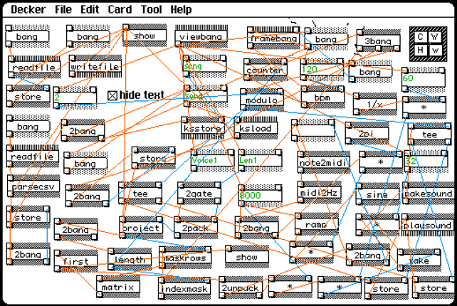 dP: data (decker) Pipes Image
