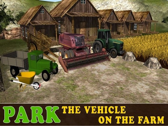 Farm Harvester Simulator – Farming tractor driving &amp; trucker simulator game screenshot