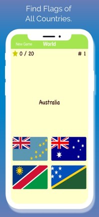 Flags Quiz, Find All Countries Image