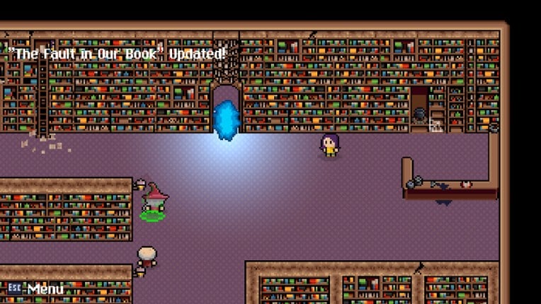 Fractured Library Image