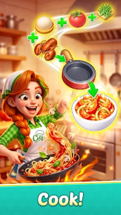 Merge Kitchen - Cook & Story screenshot