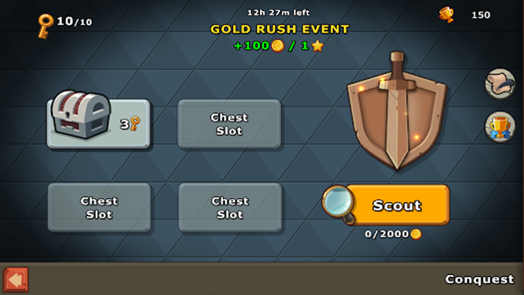 Knights and Glory - Battle screenshot