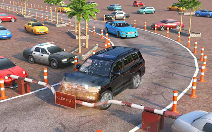 Crazy Prado Parking Car Games screenshot