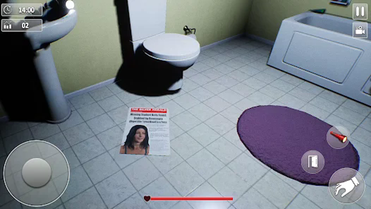 Hotel Haunted Horror Game screenshot