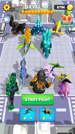 Merge Kog Gozilla Vs Dinosaur screenshot