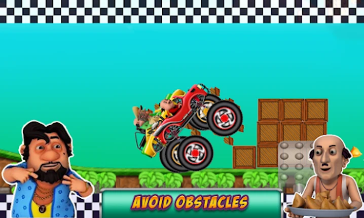 Motu Patlu Car Game 2 Image
