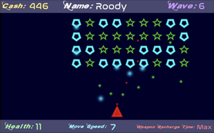 Shapes Invaders screenshot