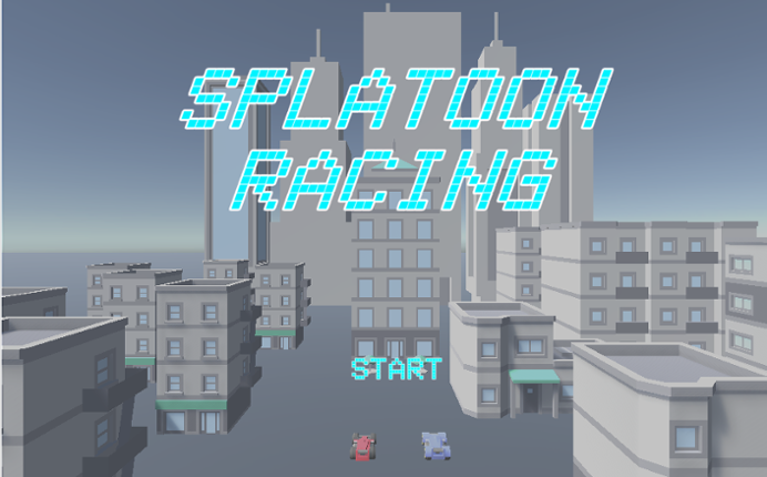 Splatoon Racing Game Cover