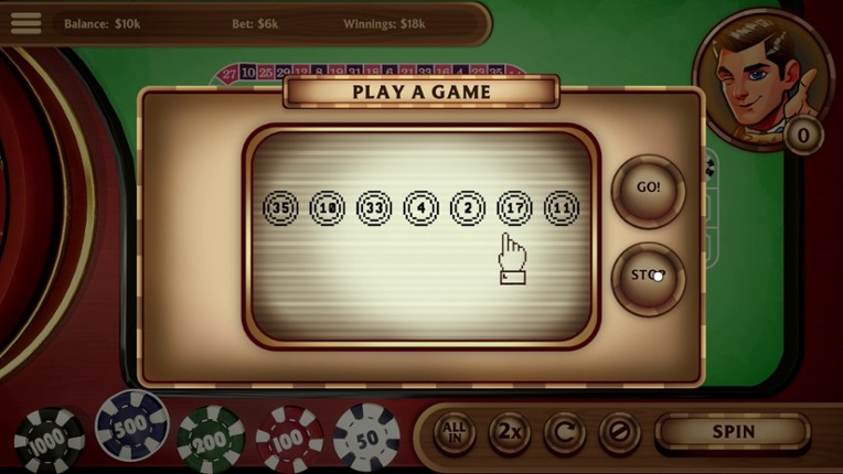 Hot Stakes Casino: American Roulette screenshot