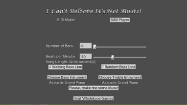 I Can't Believe It's Not Music! Image