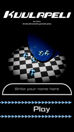 Kuulapeli screenshot