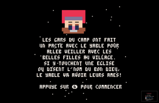 La Chasse Galerie : le jeu Pico-8 Image