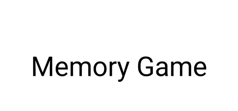 Memory game Image
