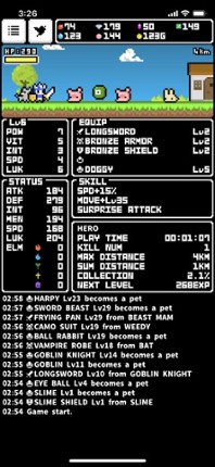 MinuteSlash screenshot