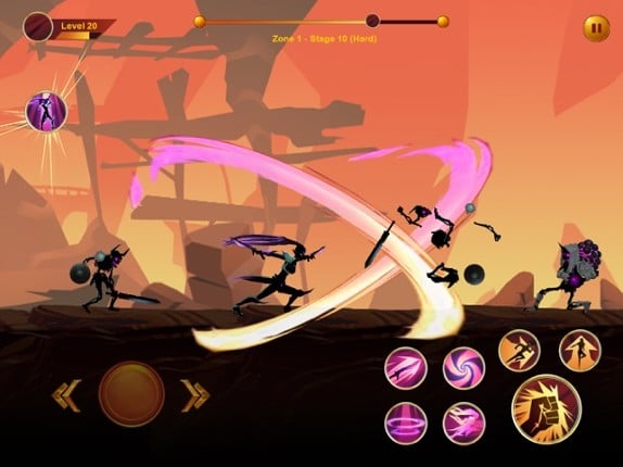 Shadow fighter: Fighting games screenshot