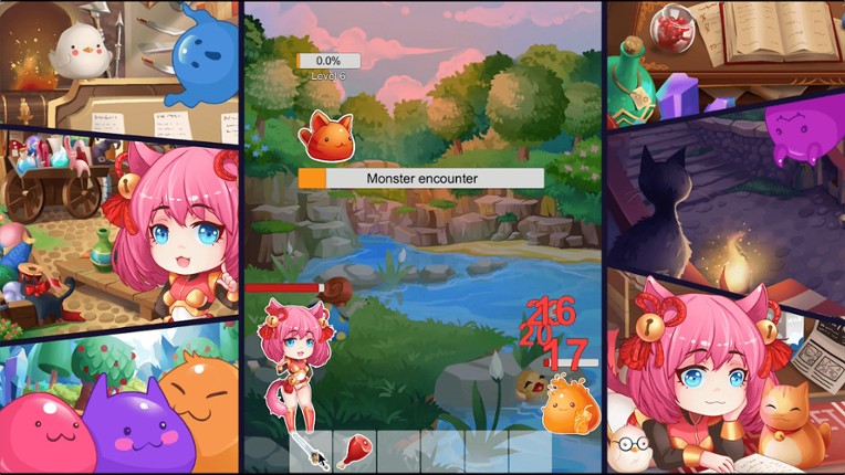 Slime Age: Parody MMORPG Clicker screenshot