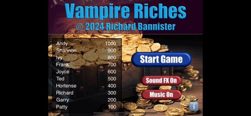 Vampire Riches screenshot