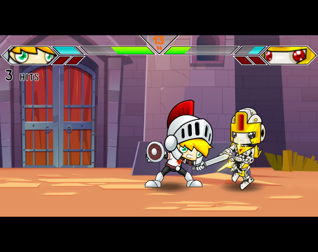 Games like [DEMO] alunula fight g - ROBOT VS KNIGHT