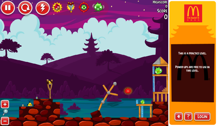 Angry Birds Adobe AIR Ports screenshot