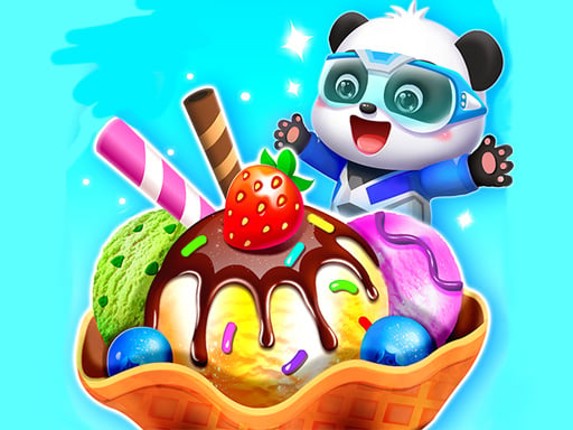 Animal Ice Cream Shop Game Cover