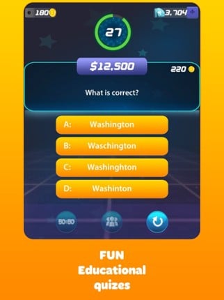 Brain Quiz Millionaire screenshot