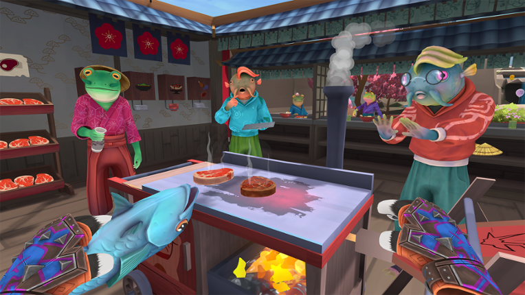 Catana: Red Flowers screenshot