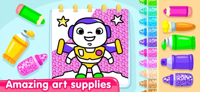 Coloring Pages: Baby Games screenshot