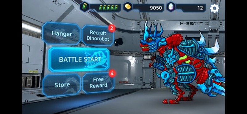 Dino Robot Battle Field screenshot