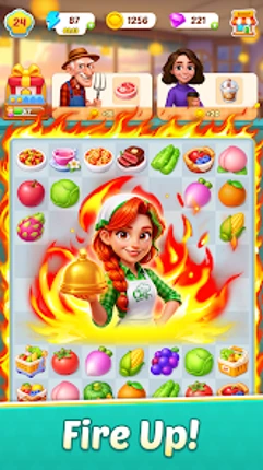 Merge Kitchen - Cook & Story screenshot