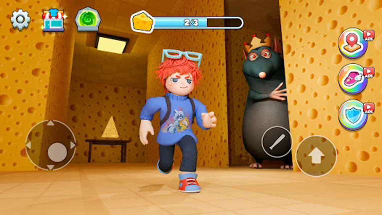 Cheese Exit: Run Multi-mode screenshot