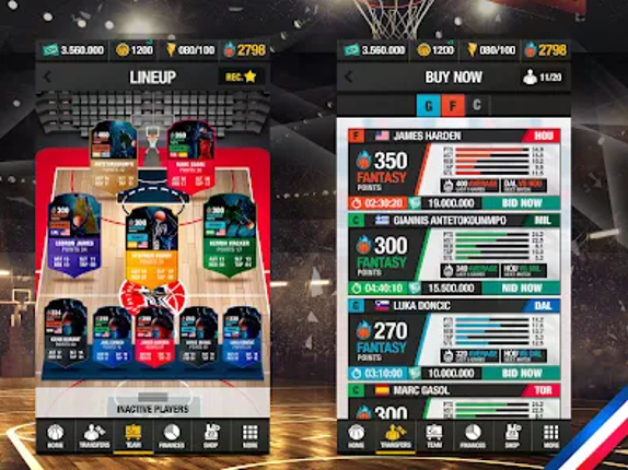 Basketball Fantasy Manager NBA Image