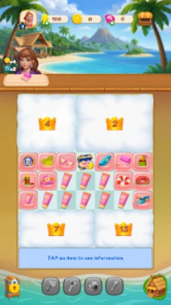 Beach Bliss: Merge Puzzle screenshot