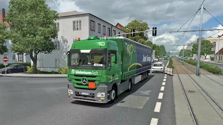 Euro Truck Driving Truck Game Image