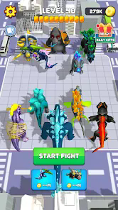 Merge Kog Gozilla Vs Dinosaur screenshot