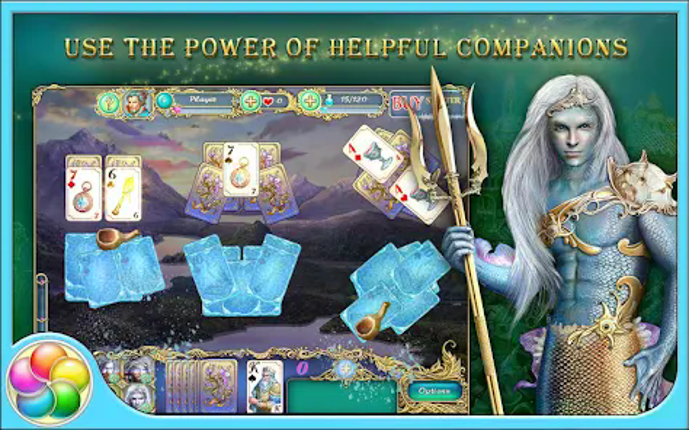 Emerland: TriPeaks Solitaire Image