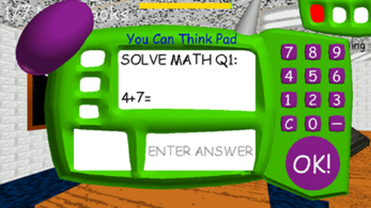 Baldi But He Is Crazy Image