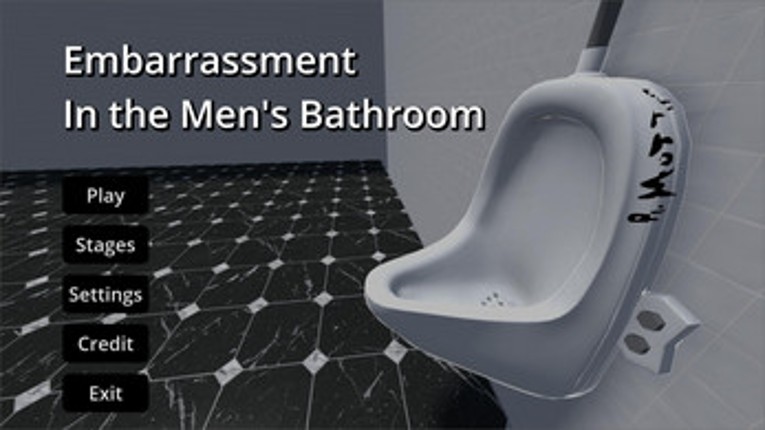 Embarrassment in the men's bathroom Image