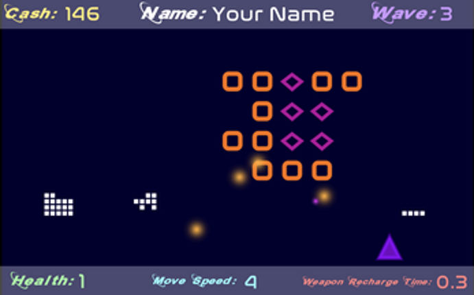 Shapes Invaders screenshot