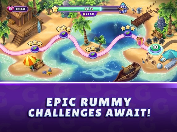 Gin Rummy Super - Card Game screenshot