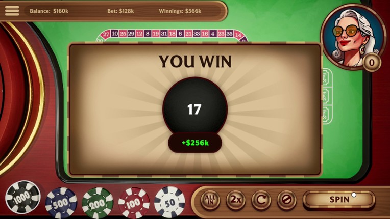 Hot Stakes Casino: American Roulette screenshot