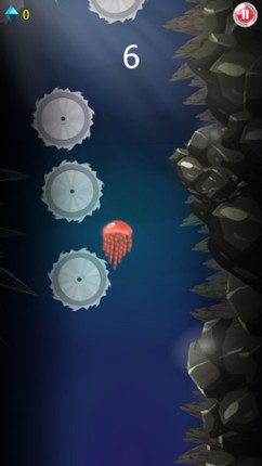 Jelly Fish Deep Blue Sea Diver In Ocean Saga Quest Image