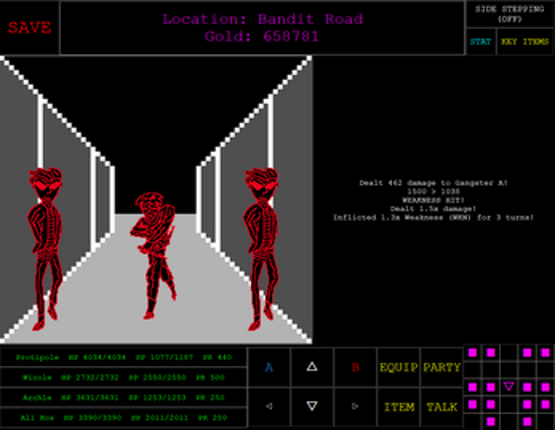 Lemniscate Bipole V: Dungeons of Biphero screenshot