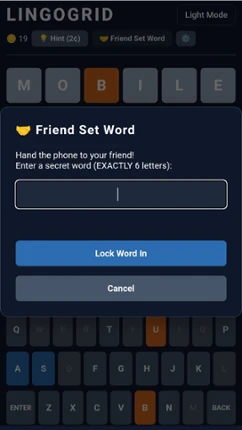 LingoGrid screenshot