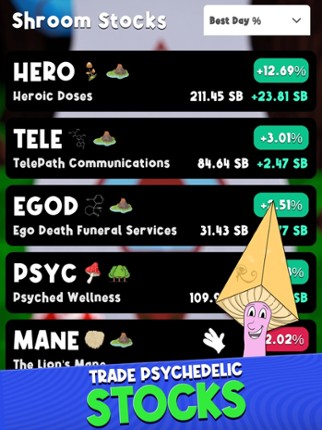 Mush Rush: Stock Market Tycoon screenshot