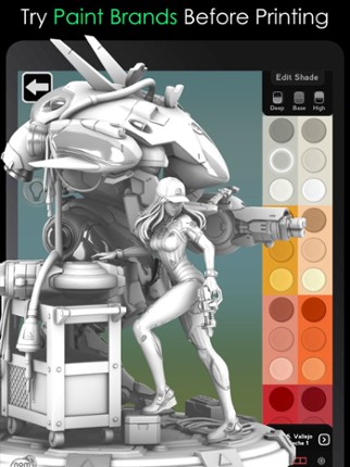 ColorMinis 3D Coloring Studio screenshot