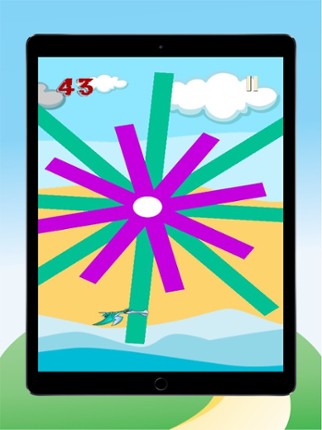 Dinosaur Bird Tapping Games For Kids Free screenshot