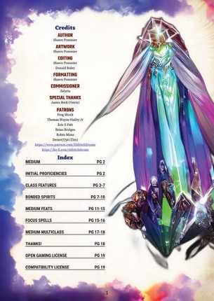 Eldritch Class Options: Medium screenshot