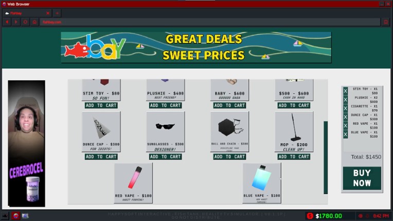 Fishtank: Reality TV Simulator screenshot