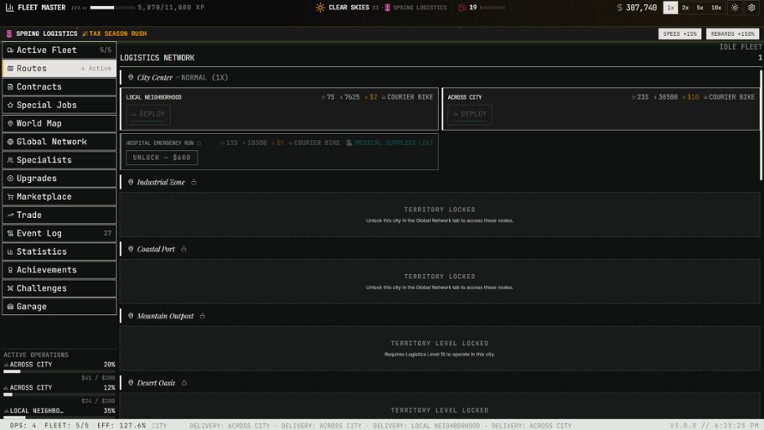 Fleet Manager: Logistics Simulator screenshot